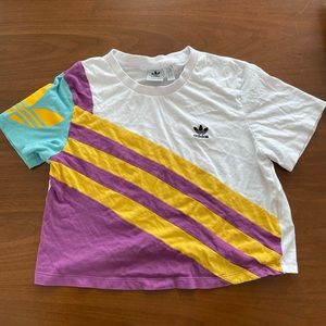 Adidas crop top size M